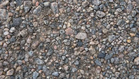 Multi colored pebbles background. Natural stone. Close-up texture of pebbles Stock Photos