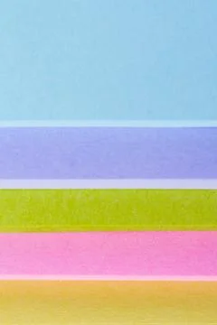 Multi colored post it notes Stock Photos