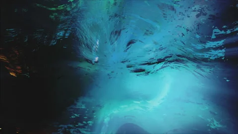 Multi-colored rainbow effect futuristic fashion holographic background. Stock Footage 150338644