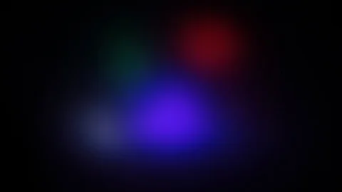 Multi-colored rays of light move randomly on a dark background Stock-Footage 109404293