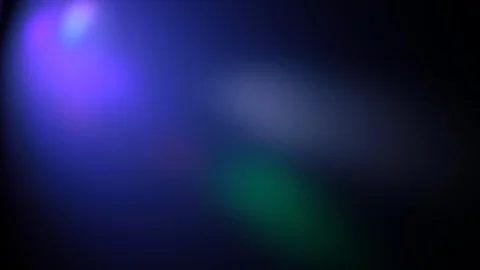 Multi-colored rays of light move randomly on a dark background Stock-Footage 109404310