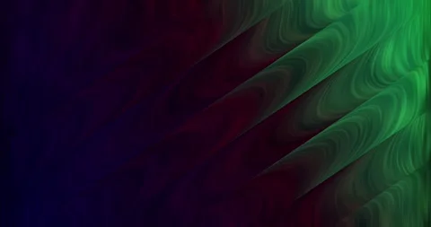 Multi-colored rays of light move in waves Stock Footage 242587130