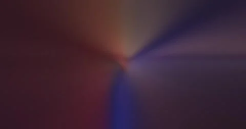 Multi-colored rays of light shimmer and move in three-dimensional space Stock Footage 247131702