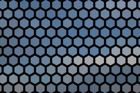 Multi-colored rectangular pixel background. Stock Illustration