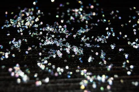 Multi-colored rhinestones Stock Photos