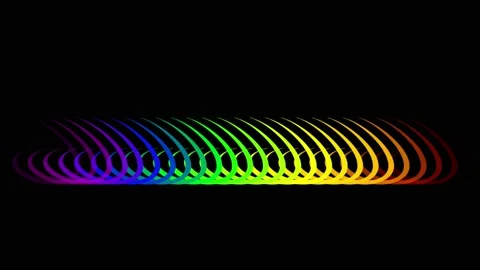 Multi-colored shapes arrows and lines directional movement Information Stock Footage 222185996