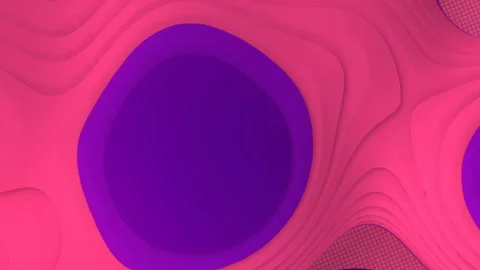 Multi colored sliced shape loop animation. 3d rendering modern art background HD Stock-Footage 149599651