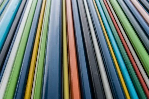 Multi-colored stripes Stock Photos