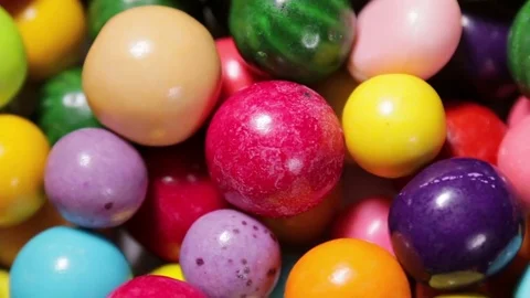 Multi-colored sweets, lollipops and chewing gum 動画素材 73766670