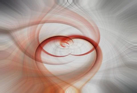 Multi colored swirl background - illustration Stock Illustration