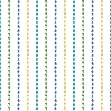 Multi-Colored Vertical Textured Striped Seamless Pattern Background Stock Illustration