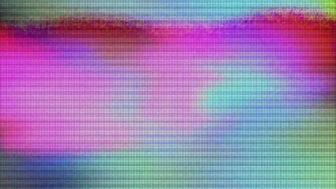 Multi-colored vintage sci-fi psychedelic glittering background. Fractal Stock Footage 132984473