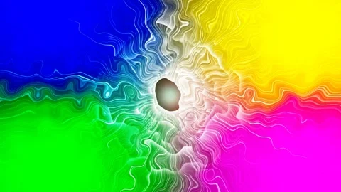 Multi-colored water Stock Footage 272341840