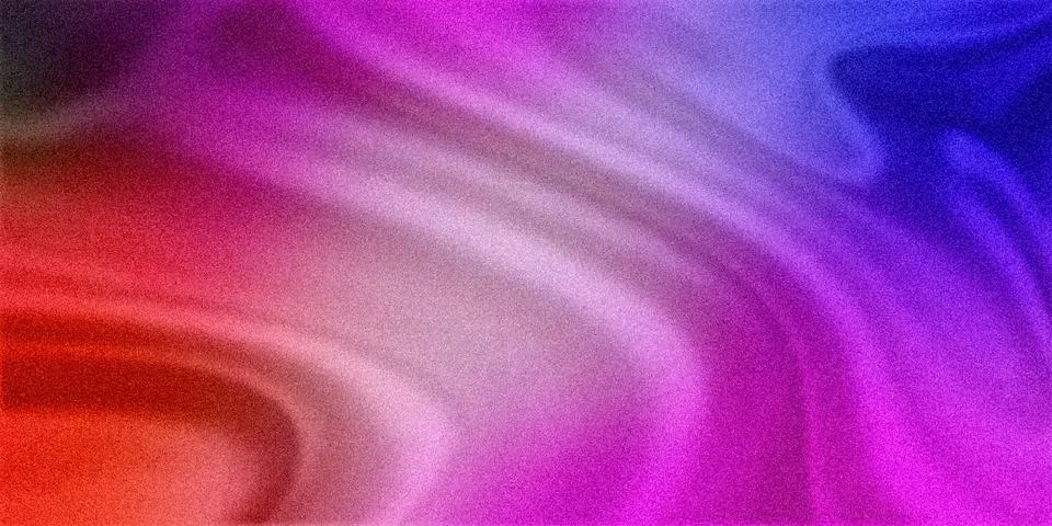 Multi-colored wave texture, movement of water. Grainy ultra wide pixel dark.. Stockillustratie