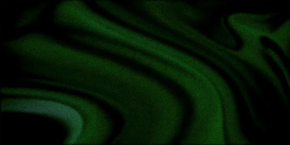Multi-colored waves. Abstract grainy ultra wide pixel dark green teal turqu.. イラスト素材