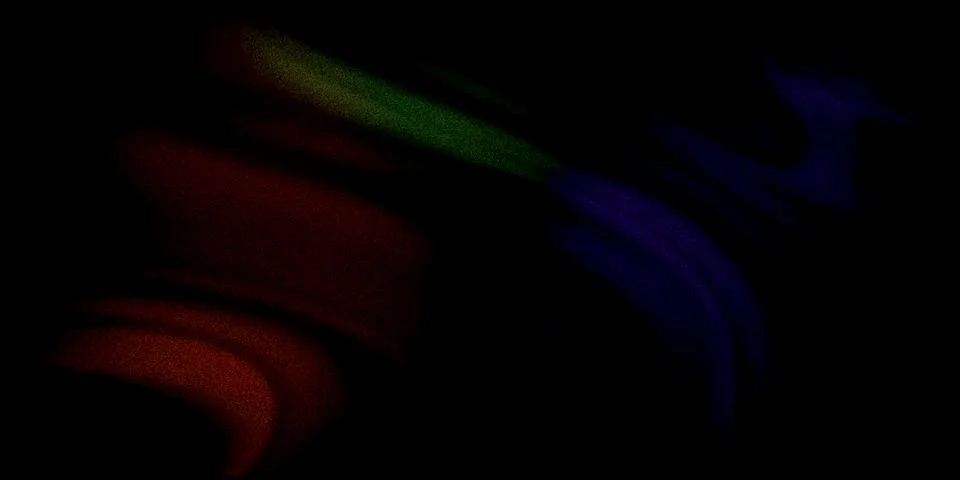 Multi-colored waves, reflecting water's fluidity. Grainy ultra wide pixel d.. イラスト素材