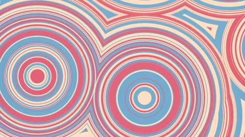 Multi colored wavy geometric motion surface. 3d rendering loop animation HD Stock Footage 159783973