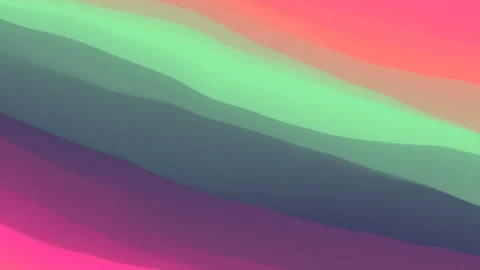 Multi colored wavy surface. Liquid background design 3d rendering loop animation Stock Footage 150426914