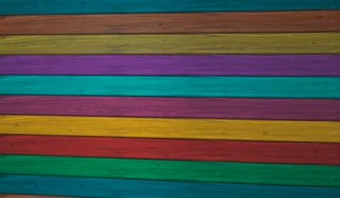Multi Colored wood background abstract Stock Photos
