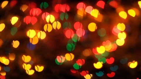 Multi colour blur bokeh abstract background. 4K Stock Footage 113618884