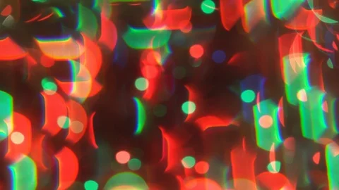 Multi colour blur bokeh crystal light abstract background. 001. 4K Stock Footage 113619066