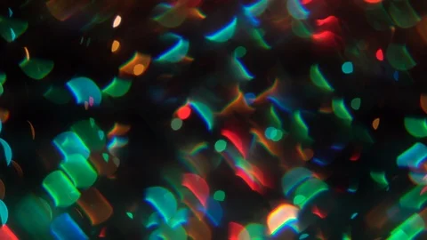 Multi colour blur bokeh crystal light abstract background. 005. 4K Stock Footage 113619957