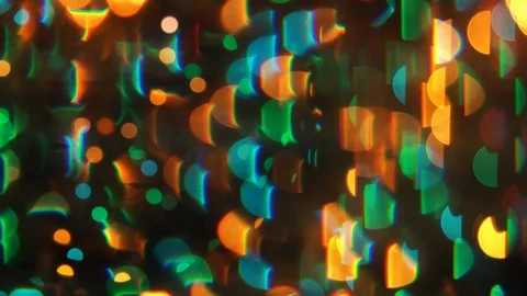 Multi colour blur bokeh crystal light abstract background. 004 .4k Stock Footage 113620522