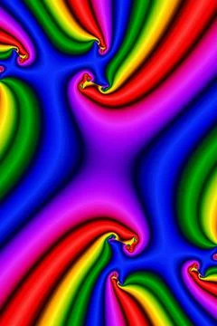 Multi-Coloured Abstract Stock Illustration