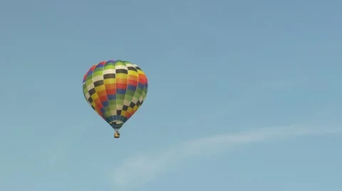 Multi coloured balloon Vídeo Stock 53500770