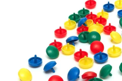 Multi-coloured figures Stock Photos