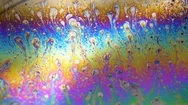 Multi Coloured Liquid Textured Swirls Background Stock Footage