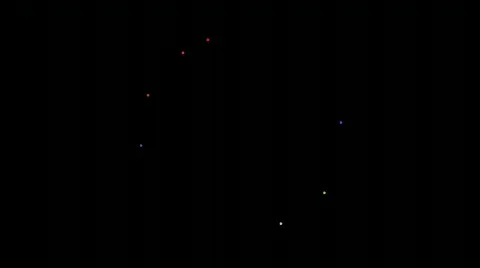 Multi-coloured rings Stock-Footage 357649