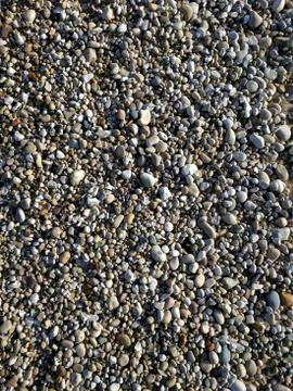 Multi Coloured Textured Cobble Stone Background Image Stock Photos