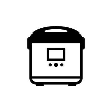 Multi cooker icon Stock Illustration