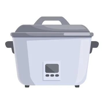 Multi cooker simplifying meal preparation with its digital controls and conve Stock Illustration