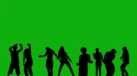 Multi Dancing Video stock 10710204