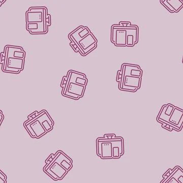 Multi device compatibility line seamless pattern 스톡 일러스트