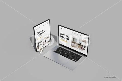 Multi Devices Screen Mockup PSD 템플릿