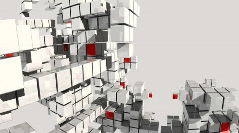 Multi dimmensional development concept, LOOP Stock Footage 574506