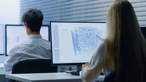 Multi-Ethnic Team of International Computer Scientists Develop Neural Network Stock-Footage 81266965