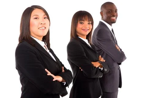 Multi ethnic team Stock Photos