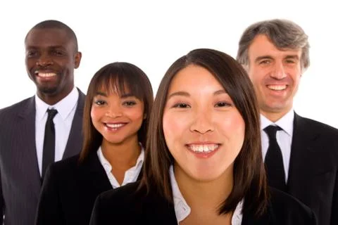 Multi ethnic team Stock Photos