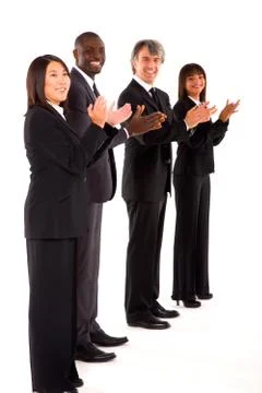 Multi ethnic team Stock Photos
