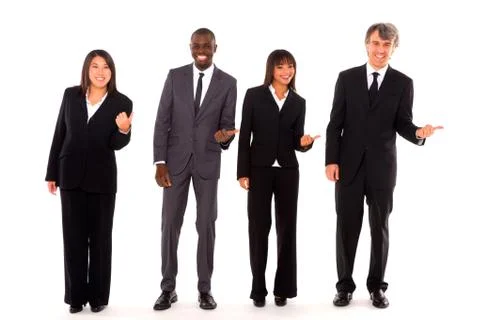 Multi ethnic team Stock Photos