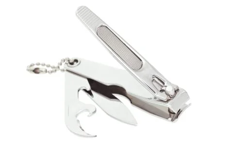 Multi function nail clipper Foto stock