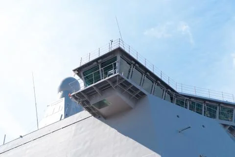 Multi function support war ship Stock Photos