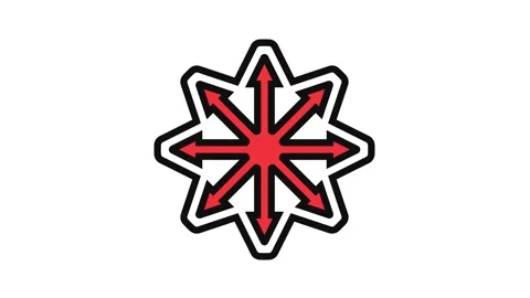 Multi functional color icon animation 스톡 동영상 326115648