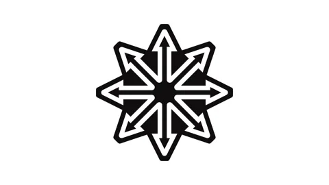 Multi functional glyph icon animation 스톡 동영상 326141675