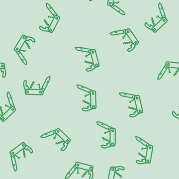 Multi functional line vector seamless pattern イラスト素材