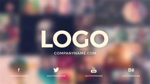 Multi Image Logo Стоковые After Effects